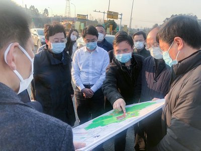 内江市委副书记、市长郑莉到球友会连界基地调研疫情防控及经济发展工作